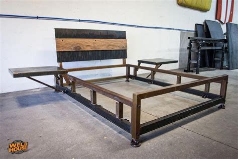 welding bed frame steel